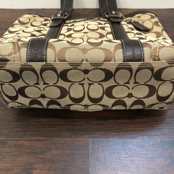 COACH Signature Handbag - Picture 8 of 8